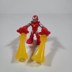 Playskool Hero's Marvel Super Hero Adventures Power Up Iron Man Mini Figure